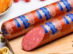 High Shrinkage PVDC Plastic Sausage Casings 100mm Caliber Logo Printing