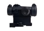 Black Finish Compact Red Dot Hunting Scopes With Flip - Up Lens Cover 24mm