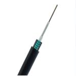 Aerial 80m Span corning fiber optic cable 24 core, corning fiber optic cable