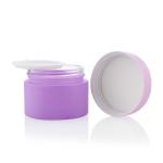 Cosmetic Packaging 15/20/30/50/100g Body Cream Matte Purple Cosmetic Cream Glass