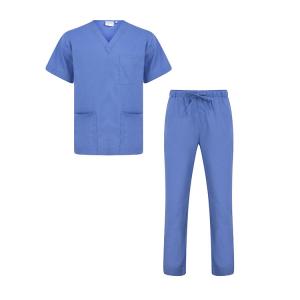 Wholesale Disposable Hospital Uniform Scrub Suit Nursing with Short Sleeve from china suppliers