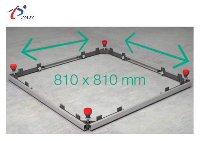 4x80cm Rails 65mm height Steel Acrylic Shower Tray Support Frame