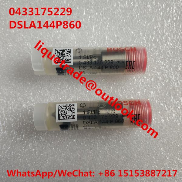 BOSCH Common Rail injector nozzle 0433175229, DSLA144P860, 0 433 175 229, DSLA
