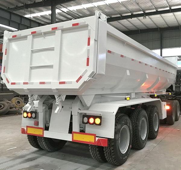 Heavy Duty Semi Trailer Tipper Semi Trailer 60 tons 80tons Dump Truck Semi