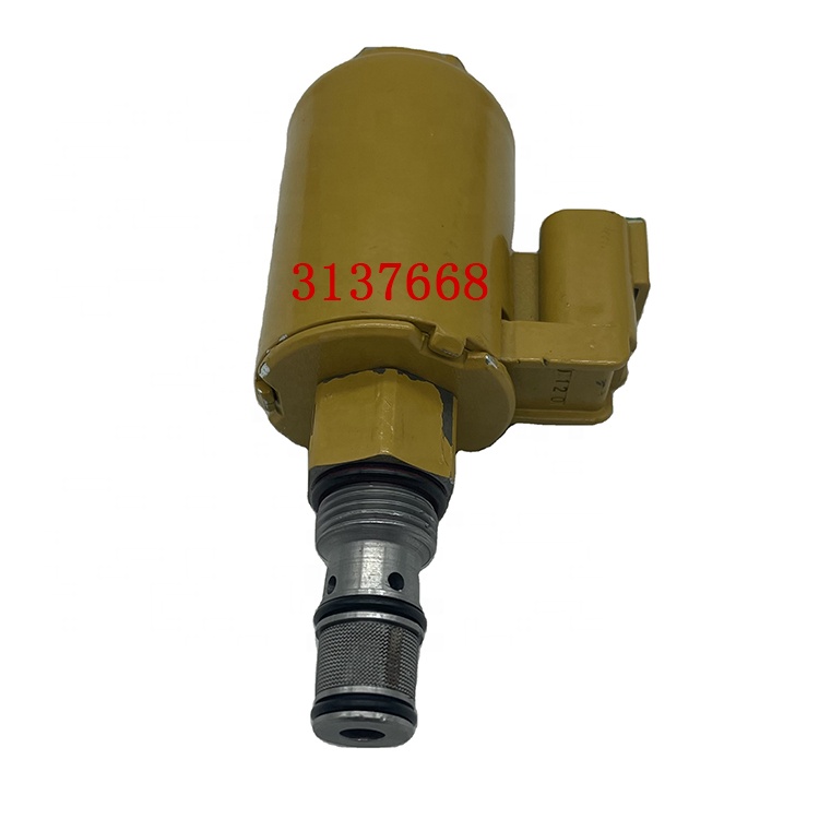 Construction Works Excavator Parts 3137668 Control Solenoid Valve for Caterpillar 400