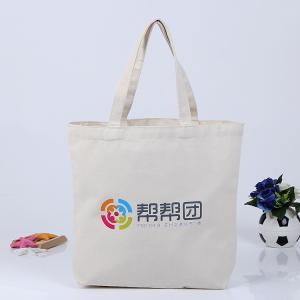 Wholesale Customized natural cotton canvas tote shopping bag from china suppliers