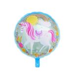 Female Male Rainbow Unicorn Foil Balloon Helium 18 Inch Stuffing Balloons
