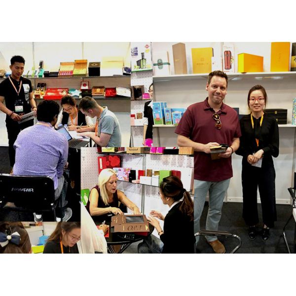 PET Window Rigid Cardboard Gift Boxes