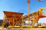 Movable Engineering 750L YHZS35 Cement Concrete Batching Plant