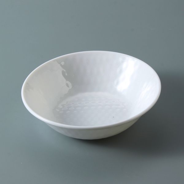 BPA Free Round Melamine Dinner Set Unbreakable For 1