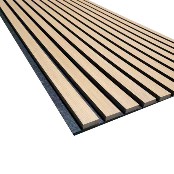 Polyester Density 1350 - 1700gsm Wood Slat Acoustic Panel For Optimal Acoustic