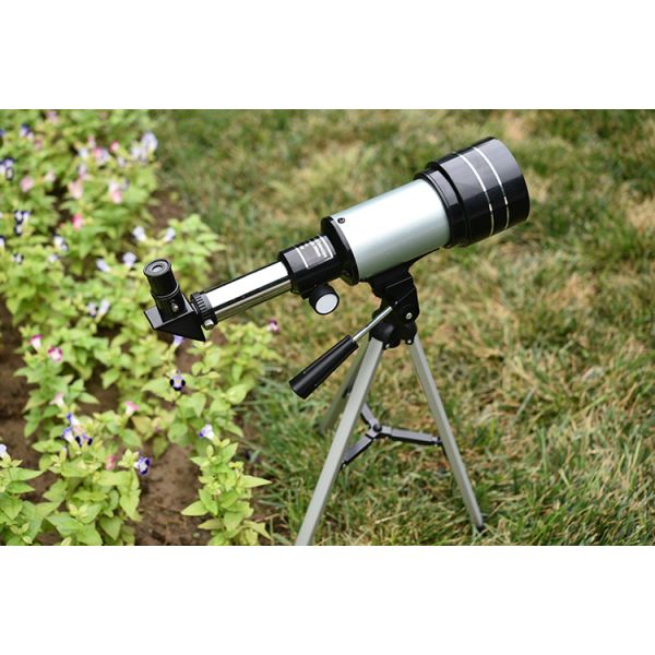 F30070 Monocular Space Astronomical Scope with Oblique Mirror and Aluminum Tripods
