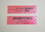 Polyester Label Paper VOID Security Labels / Void Pvc Sticker Label 25u Or 50u
