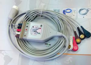 Wholesale Medical Compatible ECG Patient Cable 12 Pin One Piece Ecg Cables And Leadwires from china suppliers
