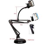 Metal Plastic 16cm Mobile Phone Stand For Video Recording