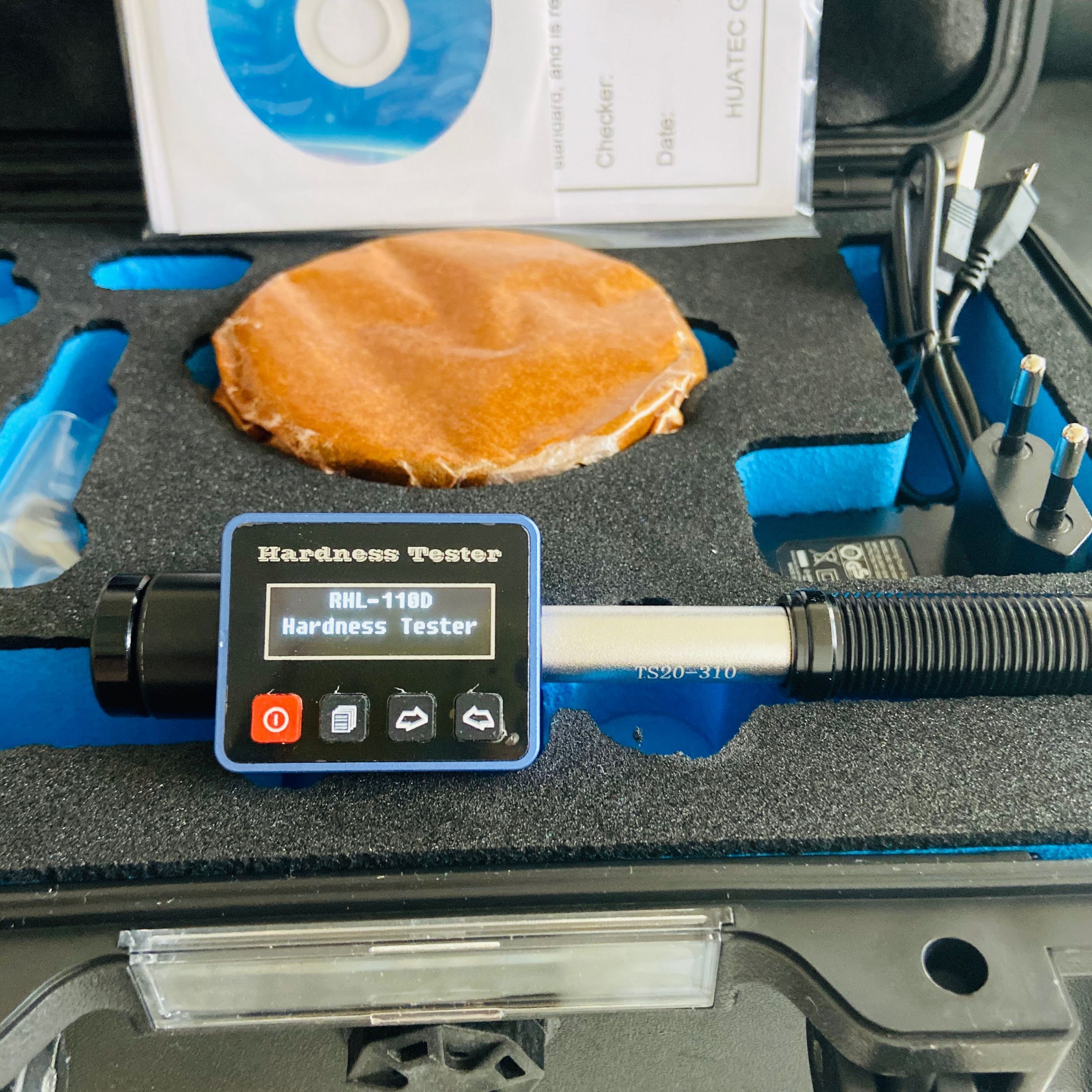 RHL-110D Pen Type Integrated High Definition OLED Display Leeb Hardness Tester