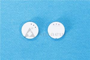 Wholesale 99% Alumina Based Pressure Sensor Ceramic Substrate Round Shape from china suppliers