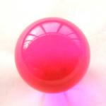 Low MOQ Custom acrylic decorative ball colorful clear round resin balls 100mm