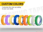 Premium White Masking Tape Non-Residue High Temp Resistance For Painters & DIY