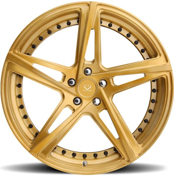 20inch Rims Bronze Customized 2-PC Forged Alloy Rims For Maserati / Rim 20"
