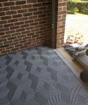 18mm Rib Surface Interlocking Garage Flooring Easy Cleaning