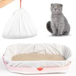 Thicken Cat Waste Litter Bags Jumbo Size with Drawstring Closure Custom Order