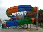 3.5M Private Commercial Size Water Slide Fiberglass Swimming Pool Slide For