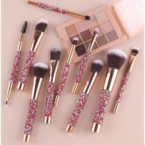 Wholesale Custom Portable Fluffy Make Up Brushes Set Synthetic Hair from china suppliers