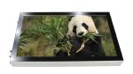 Ultra narrow Frame Outdoor Advertising Kiosk 55 Inch Quickly Dissipate Heat