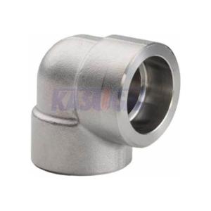 Wholesale High Pressure Carbon Steel Fittings Forged 90 Degree Socket Weld Elbow from china suppliers