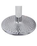 Chrome Coffee Table Base Pedestal Table Base Modern Design metal table legs