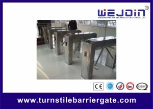 Wholesale Stainless Steel Housing Automatic Tripod Turnstile Gate With Traffice Light Indicator from china suppliers