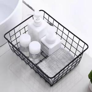 Wholesale Pantry Welded Collapsible Wire Mesh Basket PVC Coated Save Small Items from china suppliers