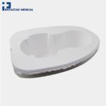 Eco Friendly Biodegradable Disposable Paper Female Bed Pan for Hospital Free