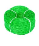 3 Strand Diameter 10mm Green PE Rope Tough and Long-Lasting for Your Business