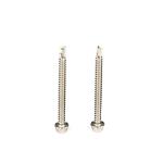 Black Sus316 Hex Head Screws Customized Support for Stainless Steel Self