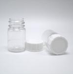 15mL Round Shape PET Plastic Bottle for Medicine Supplement Storage