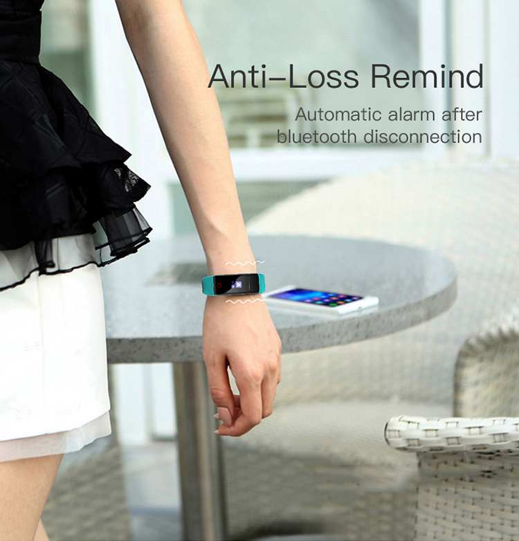 HL109 smart Wristband Strap 0.96 Inch TFT Sport Touchscreen Smartwatch 80*160 Step Counter
