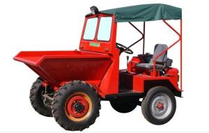 Wholesale Hydraulic Mini Site Dumper , Self Loader 1 Ton Loading Skip Loading Dumper from china suppliers