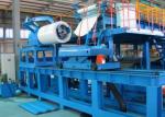 Rock Wool Sandwich Wall Panel Roll Forming Production Line / Machine