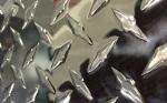 Five Bars Aluminium Checker Plate Roll Width 500-1500mm Corrosion Resistance