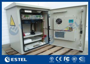 Wholesale Custom Pole Mount / Wall Mount Metal Enclosure Galvanized Steel BTS Outdoor Cabinet from china suppliers