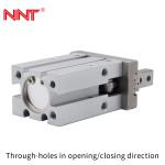 NNT Parallel Adjustable Air Gripper Cylinder 40mm Maximum Stroke