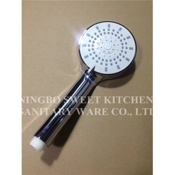 ABS material chrome plating shower head hand shower set overhead shower rain shower set bathroom accessories