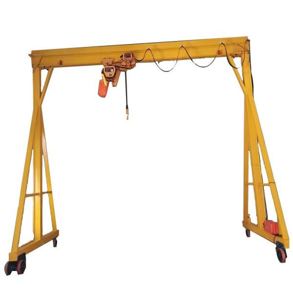 Rail Mounted Gantry Crane 6-9 M/min Hoist Speed 0.8/8m/min Crane Speed