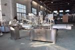 Siemens Touch Screen 100ml Automatic 4-Head Capping Filling Machine for Men