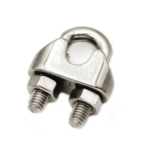 Wholesale Stainless Steel Wire Rope Clip DIN741 Fasteners for Rigging Hardware Applications from china suppliers