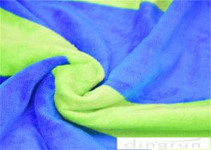 Wholesale Double Sided Custom Woven Beach Towels , 100% Cotton Beach Towels from china suppliers