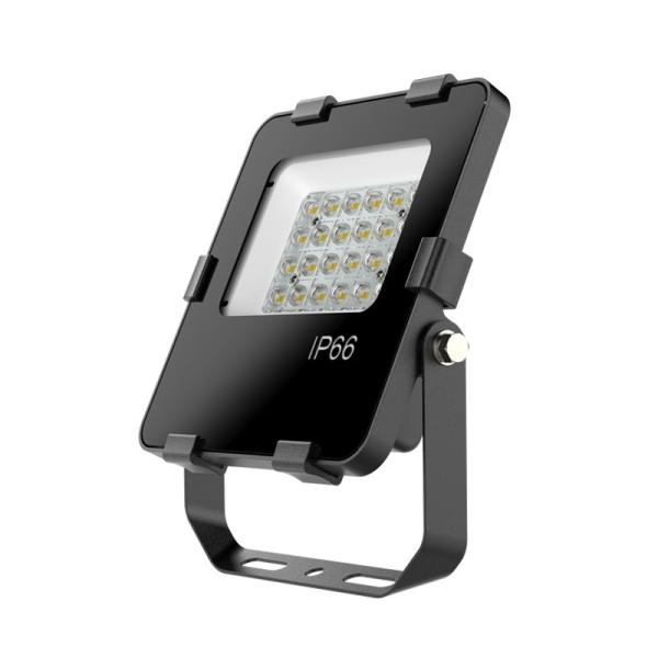IP66 3000k 4000k 6500k 30 Watt LED Flood Lights Black Aluminum 6KV Surge