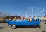 3m length, 45KW ,2000m3,Aquatic Weed Harveting Boat With Storage Tipper Body For